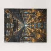 onmogelijke puzzel - Café Endless Reflections Legpuzzel (Horizontaal)