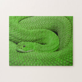 Onmogelijke puzzel - groene slang