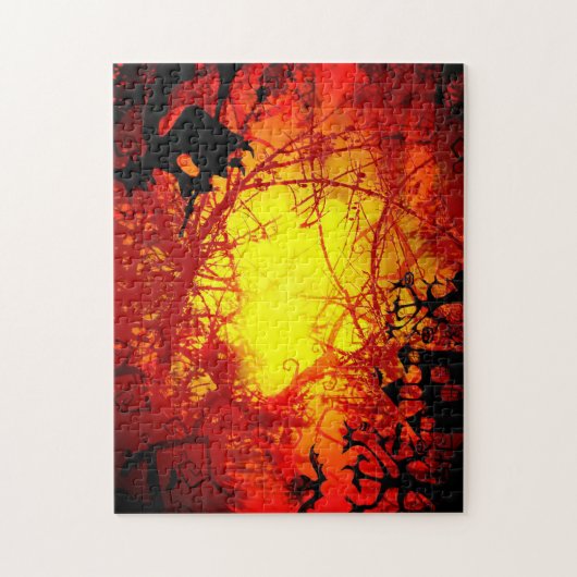 Onmogelijke puzzel - Halloween Theme Legpuzzel (Verticaal)