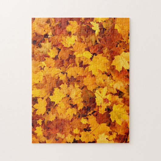 Onmogelijke puzzel herfst vertrekt puzzel (Verticaal)
