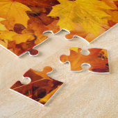 Onmogelijke puzzel herfst vertrekt puzzel legpuzzel (Zijkant)