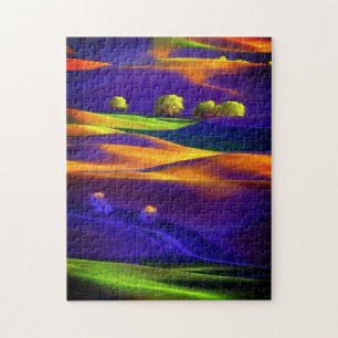 Onmogelijke puzzel - kleurrijk landschap
