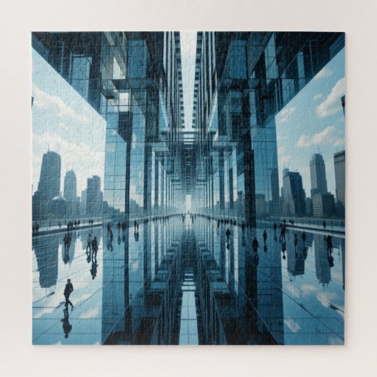 onmogelijke puzzel - Mirror city (Verticaal)