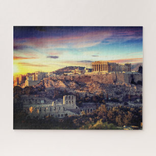 Onmogelijke puzzel - oude Athens-zonnebank