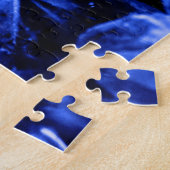 Onmogelijke puzzel - Sapphire Gem Macro Legpuzzel (Zijkant)