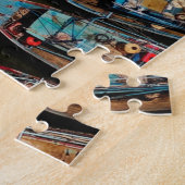 Onmogelijke puzzel - Vissende boten (Zijkant)