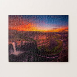 Onmogelijke puzzel - Waterval Sunset