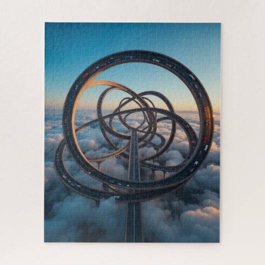 onmogelijke puzzel - Wegen naar nergens (Verticaal)