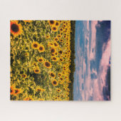 Onmogelijke puzzel - Zonnebloemveld (Horizontaal)