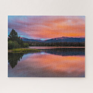 Onmogelijke puzzel - Zonneopslag op het meer Legpuzzel