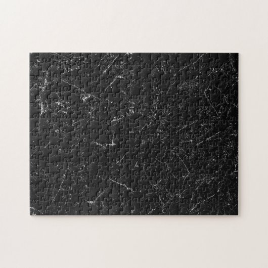 Onmogelijke puzzel zwarte marmer puzzel legpuzzel (Horizontaal)