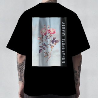 Onnatuurlijke Schoonheid Modern Vintage Roos Esthe T-shirt