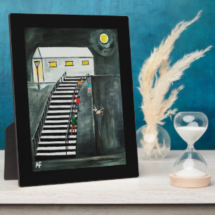 Onnodige Stappen Schilderij van Alfred Fox Fotoplaat