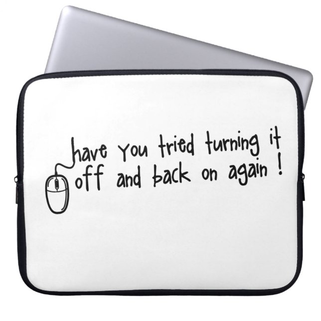 ONOFF DOOR EKLEKTIX LAPTOP SLEEVE (Voorkant)