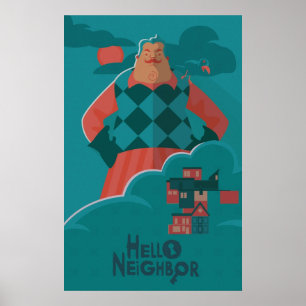 Onofficiële Hallo buur Poster