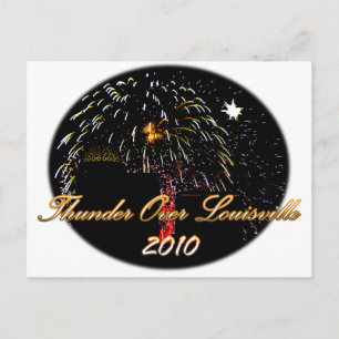 Onofficiële Thunder Over Louisville 2010 Post Card Briefkaart