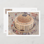 Onofrio Fontein in het oude centrum van Dubrovnik, Briefkaart (Voorkant / Achterkant)