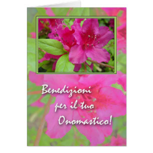 Onomastico, Italiaanse naamdag, Azaleas