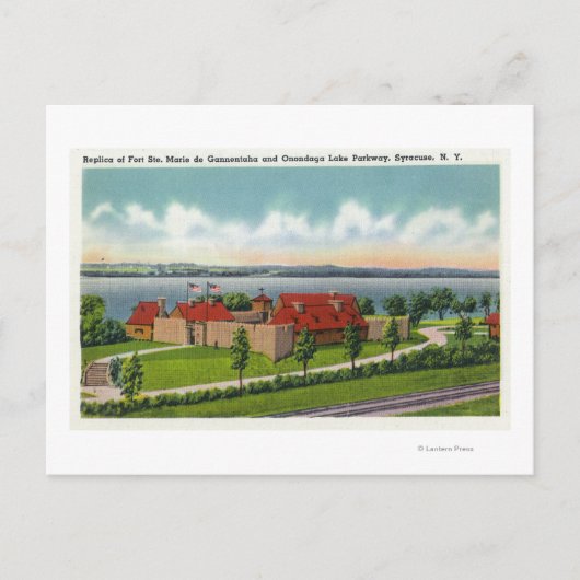 Onondaga Lake Parkway Briefkaart (Voorkant)