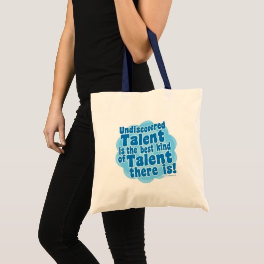 Onontdekte Talent Statement Tote Bag (Voorkant (product))