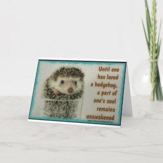 Onontwaakte ziel - Verjaardag Kaart