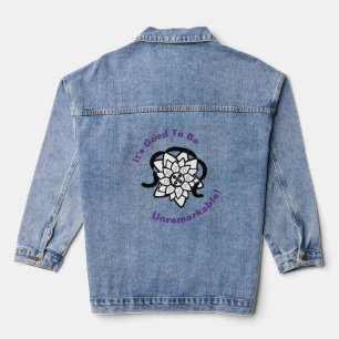 onopvallende overlevende denim jacket