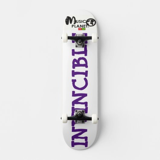 ONOVERWINNELIJK Skateboard (Voorkant)