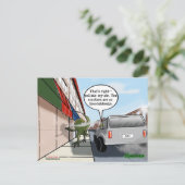 Onoverwogen roker? briefkaart (Staand voorkant)