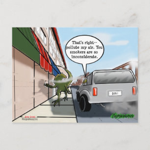 Onoverwogen roker? briefkaart