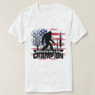 Onoverwonnen Bigfoot Hide & Seek Kampioen Amerikaa T-shirt