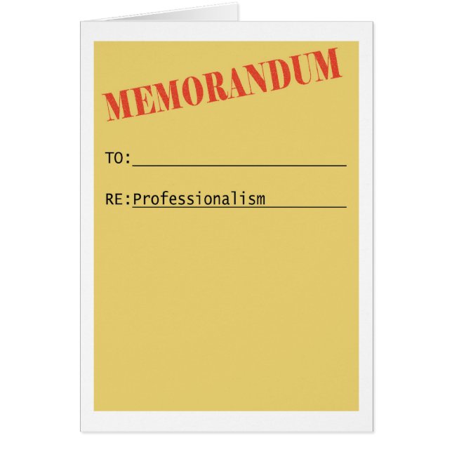 Onprofessionele medewerker (Voorkant)