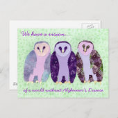Onrealistische Uilen Briefkaart (Voorkant / Achterkant)