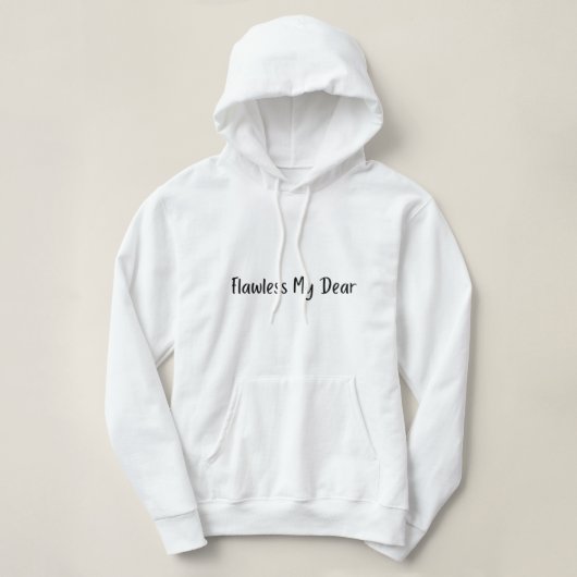 Onrechtloos Mijn beste Hoodie (Design voorkant)