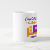 Onrechtmatig - Jumbo-Mok Extra Grote Beker (Voorkant)