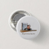 Onrechtvaardigheid Sam Alito Ronde Button 3,2 Cm (Voorkant /achterkant)