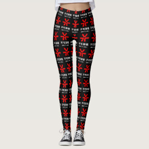 Onrecycleerbaar ~ Hanzi-teken voor Chinese taal Leggings
