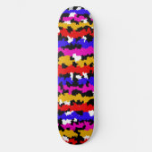 Onregelmatig Urban Abstract Fractal Pattern Design Skateboard (Voorkant)
