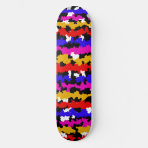 Onregelmatig Urban Abstract Fractal Pattern Design Skateboard