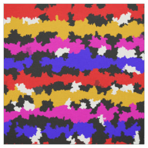 Onregelmatig Urban Abstract Fractal Pattern Design Stof