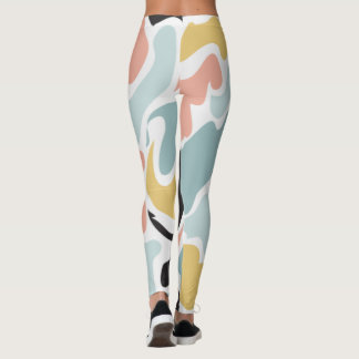 Onregelmatig vormontwerp leggings