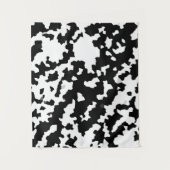 Onregelmatige Abstracte Mozaïek Zwart-wit Camo Wandkleed (Voorkant)