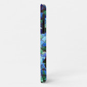 Onregelmatige blauwe en groene mozaïekoverlay Case-Mate iPhone case (Achterkant/links)