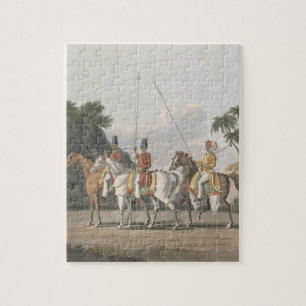 Onregelmatige Cavalerie, Bengaals Leger 1817, bord Legpuzzel