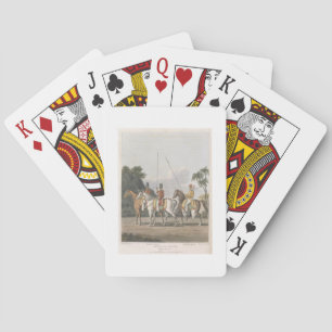Onregelmatige Cavalerie, Bengaals Leger 1817, bord Pokerkaarten