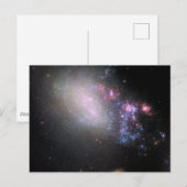 Onregelmatige Galaxy NGC 4485 Briefkaart (Voorkant / Achterkant)