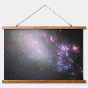 Onregelmatige Galaxy NGC 4485 Hangend Wandkleed