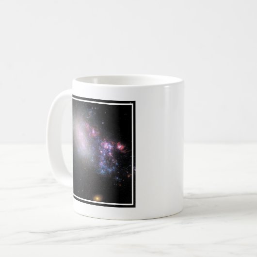 Onregelmatige Galaxy NGC 4485 Koffiemok (Voorkant links)