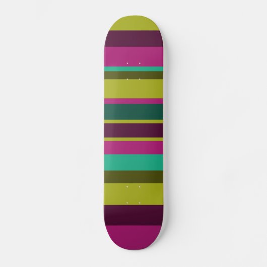 Onregelmatige strepen 04 skateboard (Voorkant)