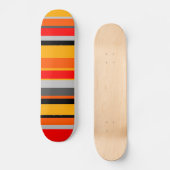 Onregelmatige strepen 05 skateboard (Voorkant)