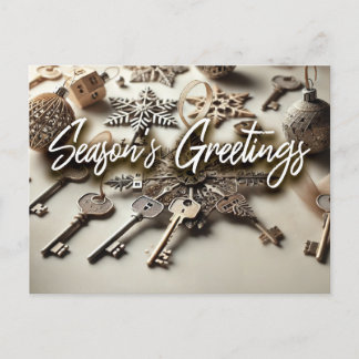 Onroerend goed Briefkaart - Seizoensgroet